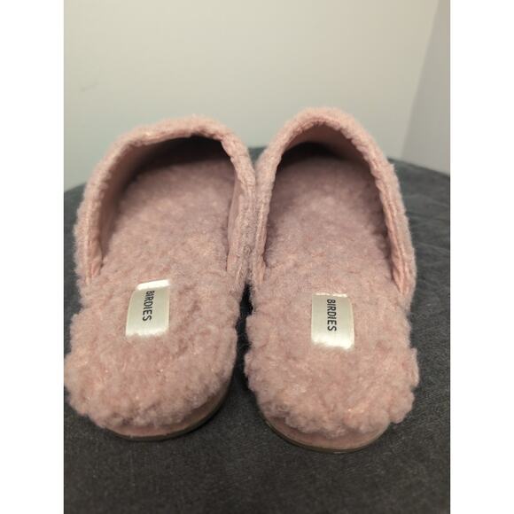 Birdies Y2k kidcore festival The Lark pink faux fluffy slides 7.5 - Picture 5 of 7